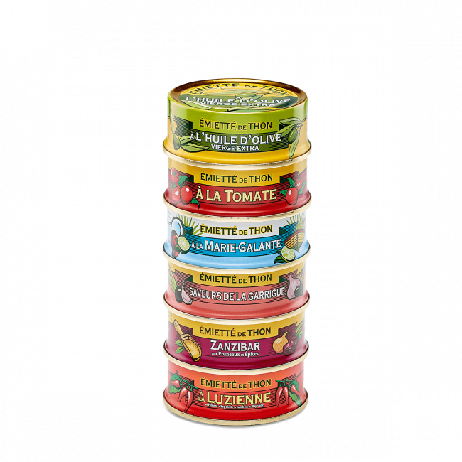 Assortiment 6 Émiettés de Thon 80g