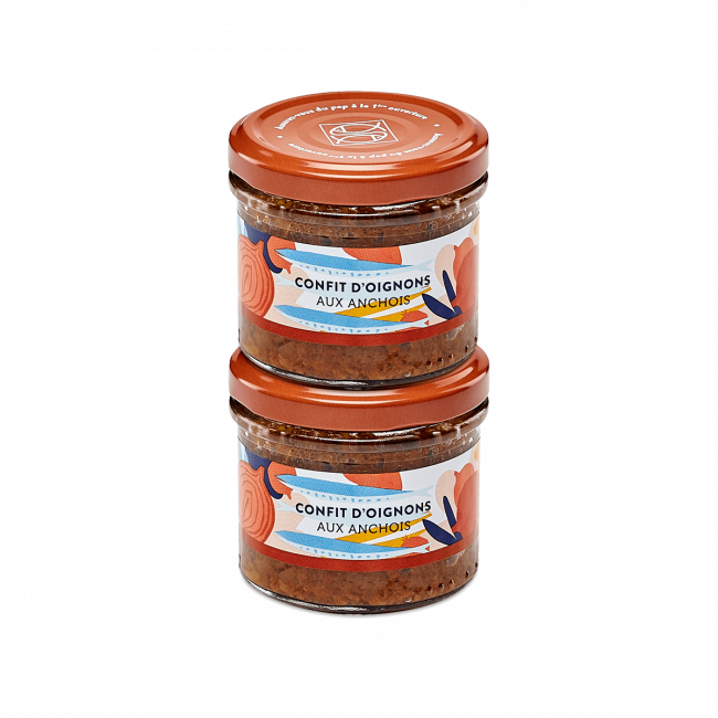 Confit d'oignons aux anchois