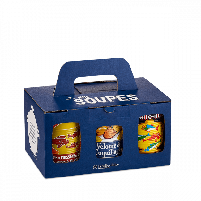 Assortiment 6 Soupes de Poissons 800g