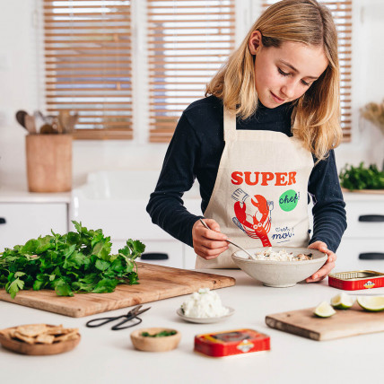 Le Tablier enfant « Super chef ! »