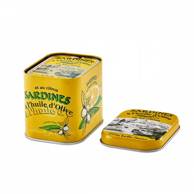 Die Sardine-Box - Olivenöl und Zitrone