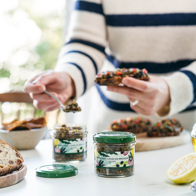 Brittany seaweed & Olive Tartare