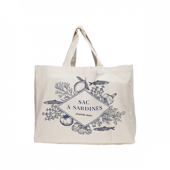 Sardines Organic cotton Bag