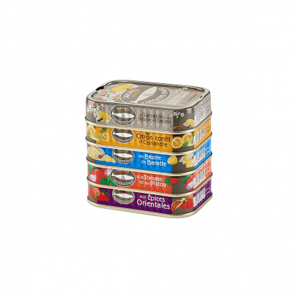 Assortiment Sardines à déguster chaud - 5 recettes