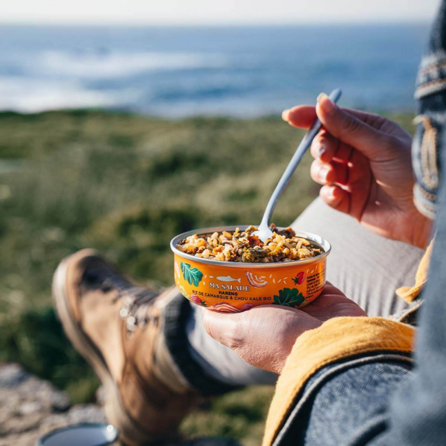 Salade Hareng Riz de Camargue et Chou kale bio Salade Hareng Riz de Camargue et Chou kale bio