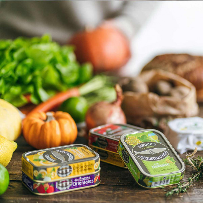 Sardines with Oriental spices - To be served hot