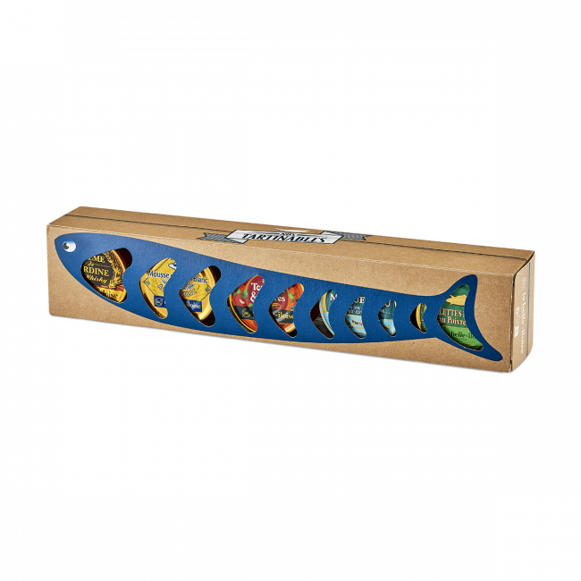 Coffret 10 Tartinables de Poissons