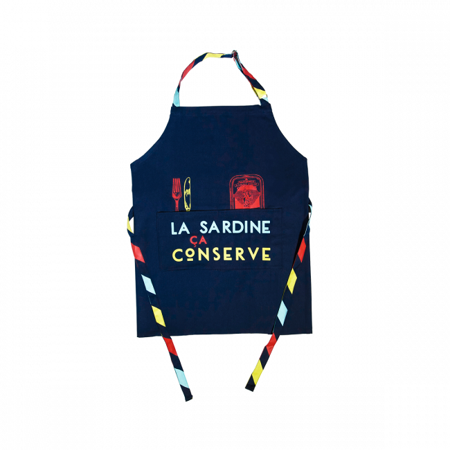 Adult apron - La sardine, ça conserve !