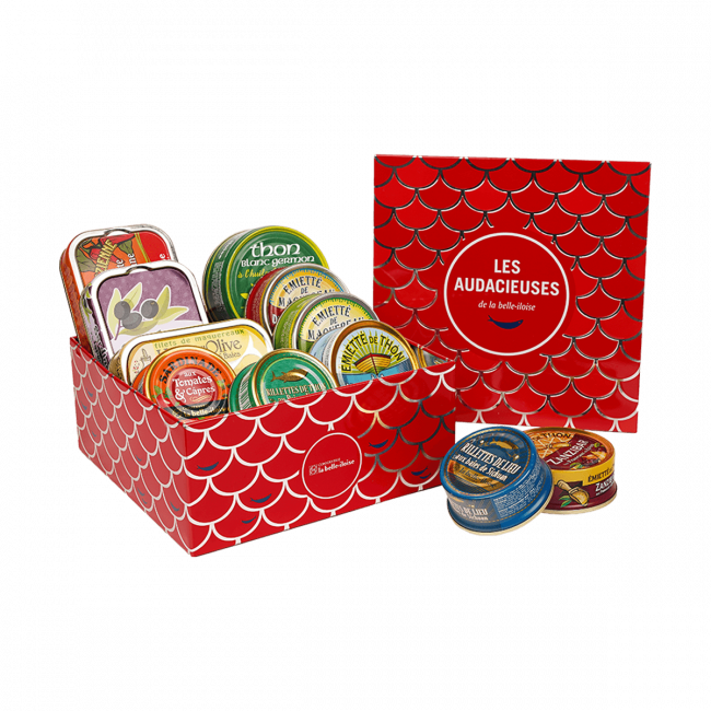 Petite boite Petit apéro des amis, coffret gourmand - la Belle-iloise