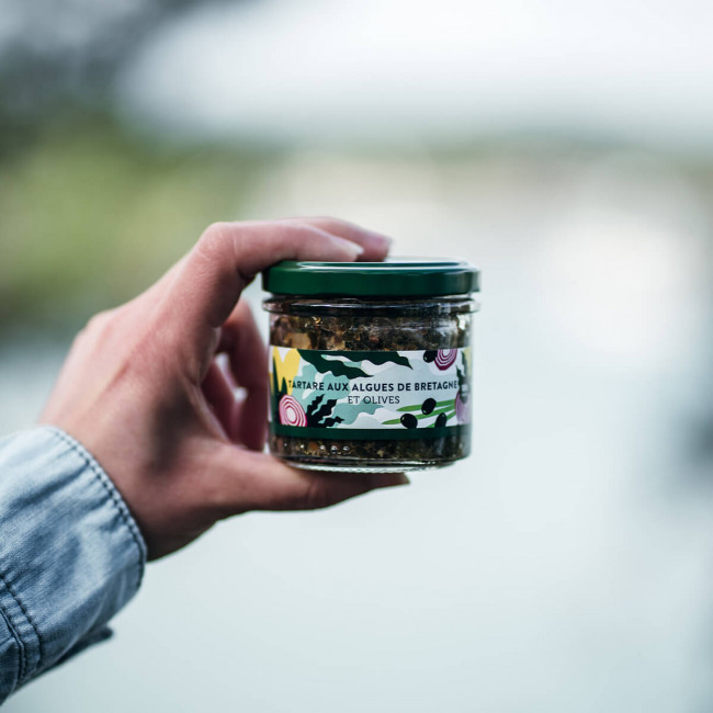 Brittany seaweed & Olive Tartare