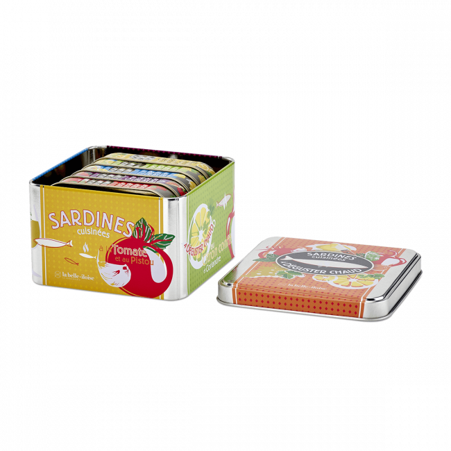 Die Sardine-Box, die heiß schmeckt