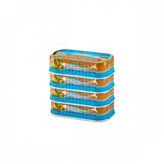 Mackerel fillets with mustard Mackerel fillets with mustard