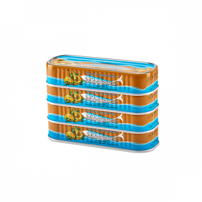 Mackerel fillets with mustard Mackerel fillets with mustard