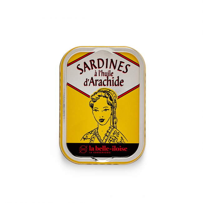 Sardines in peanut oil