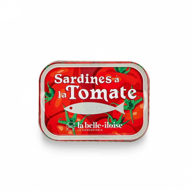 Sardines à la tomate et huile de tournesol