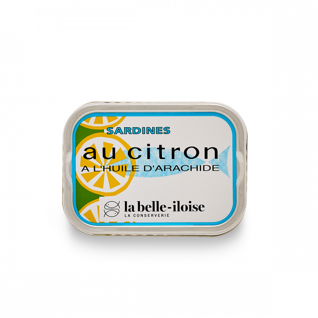 Sardines au citron et à l'huile d'arachide