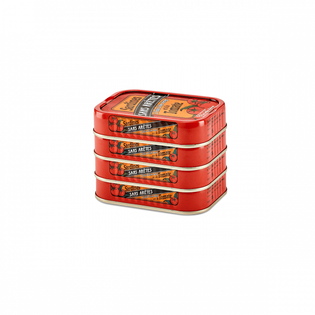 Grätenfreie Sardinen mit Tomate und Olivenö
