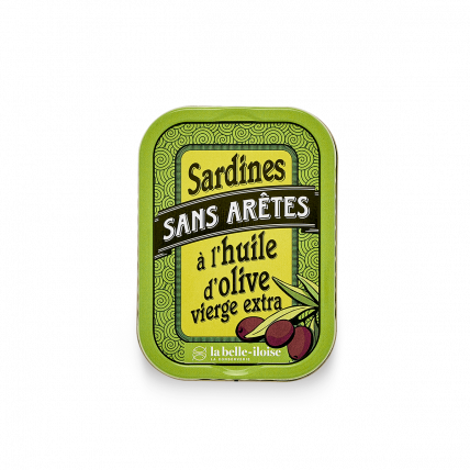 Sardines sans arêtes à l'huile d'olive