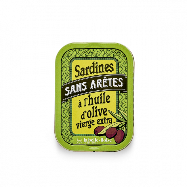 Sardines sans arêtes à l'huile d'olive