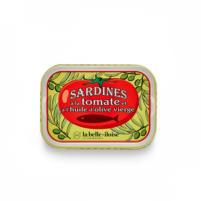 Sardines with olive oil and tomato
