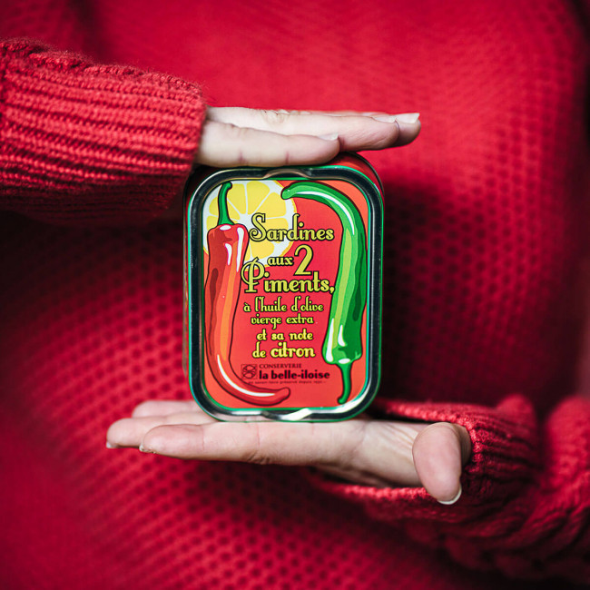 Sardines 2 piments et sa note de citron Sardines 2 piments et sa note de citron