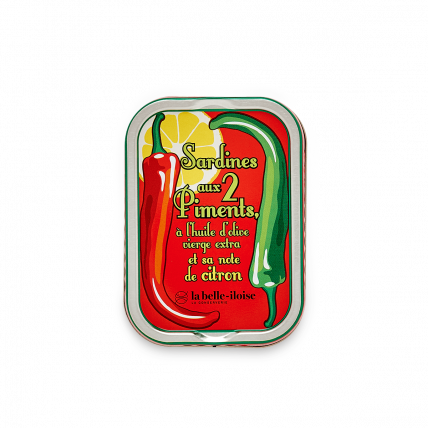 Sardines 2 piments et sa note de citron