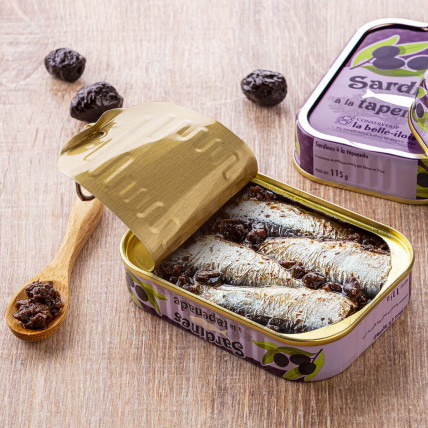 Sardines à la tapenade