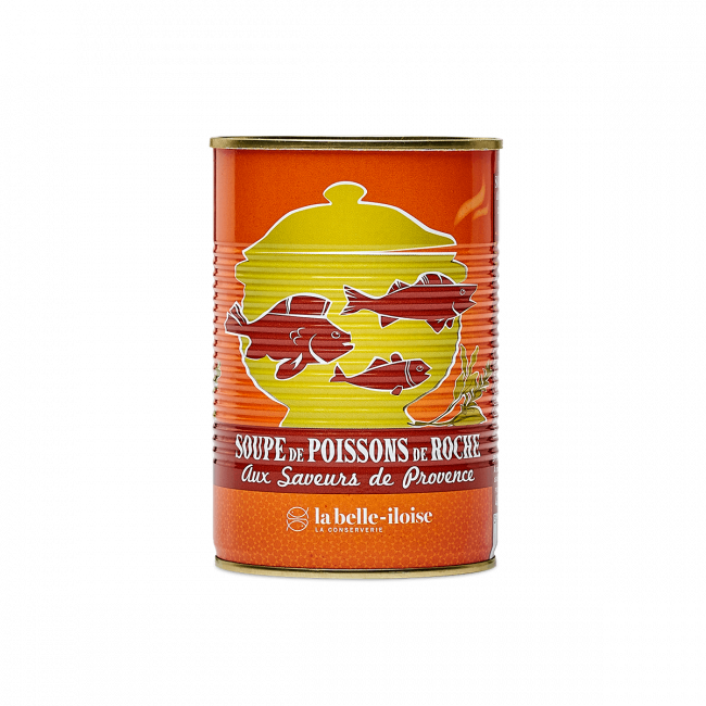 Soupe de poissons de roche aux saveurs de Provence