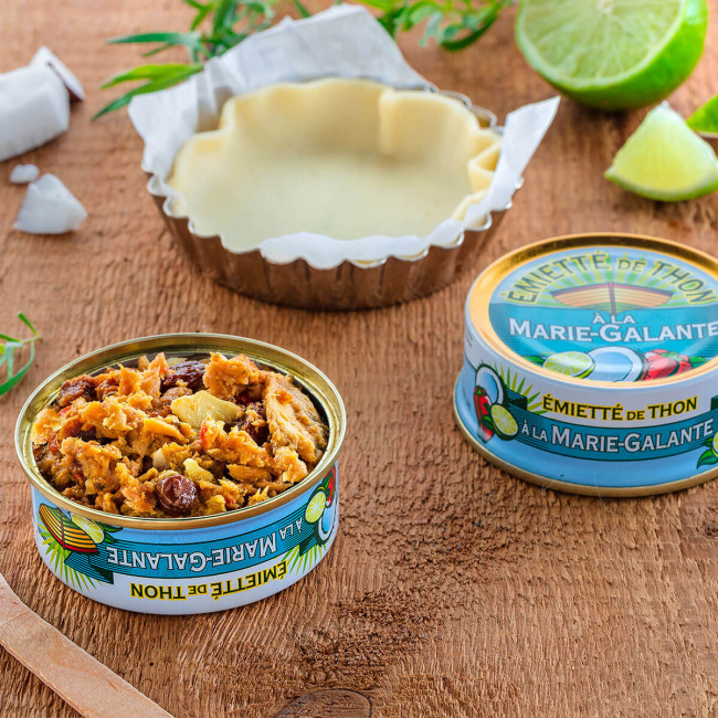 Marie-Galante flaked tuna - 5 tins of 80g ea. Marie-Galante flaked tuna - 5 tins of 80g ea.