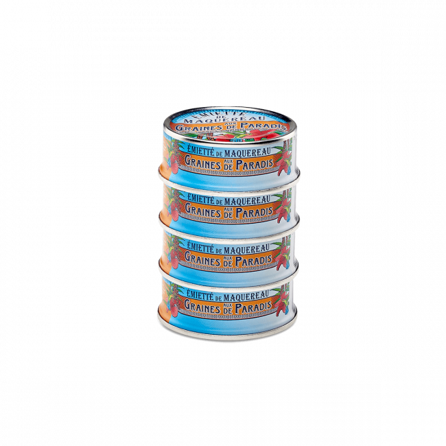 Émietté Maquereau Graines de paradis Émietté Maquereau Graines de paradis