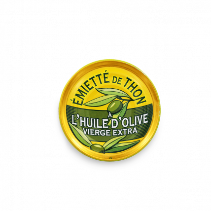 Flaked tuna with olive oil