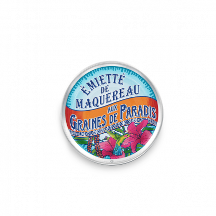 Zerbröckelte Makrele mit Paradieskörnern