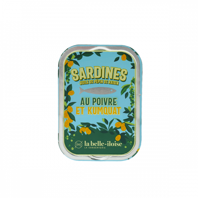 Sardines au Poivre vert et Kumquat