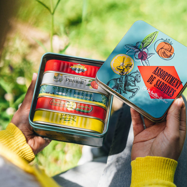 Assortment of Sardines box - 5 recipes Assortment of Sardines box - 5 recipes