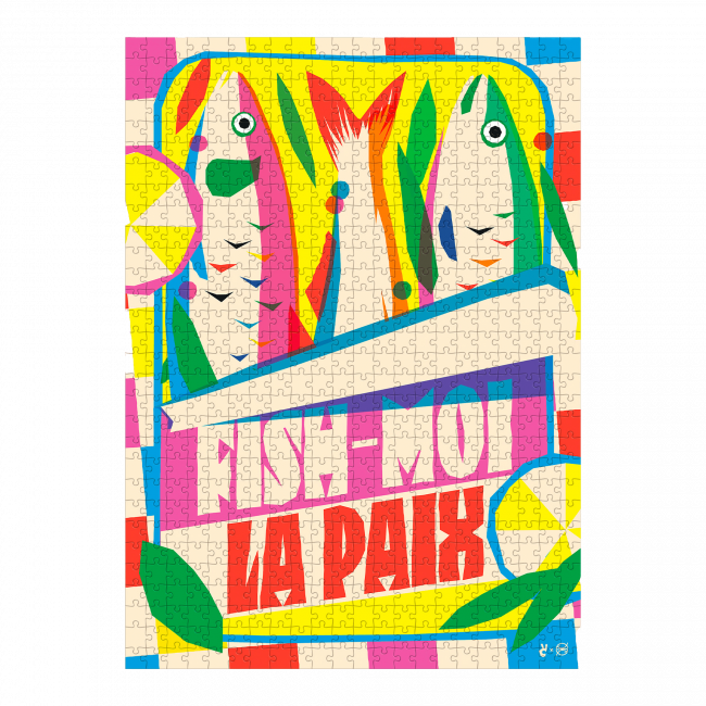 Coffret-puzzle FISH-MOI LA PAIX Coffret-puzzle FISH-MOI LA PAIX