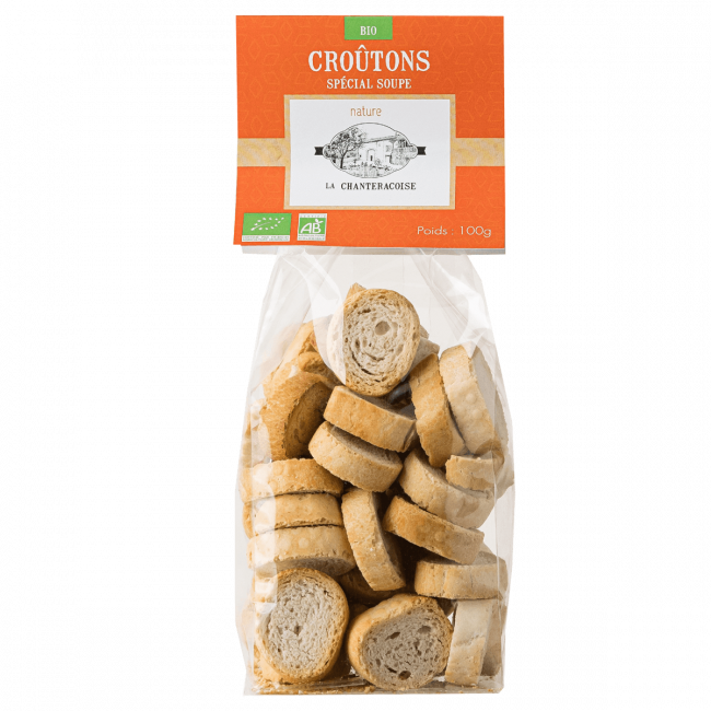 Croûtons bio -  La Chanteracoise Croûtons bio -  La Chanteracoise
