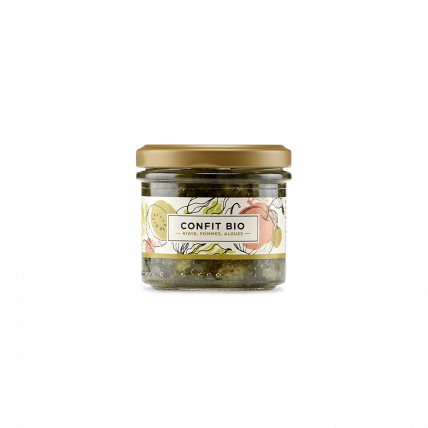 Organic Kiwi Apple Seaweed confit