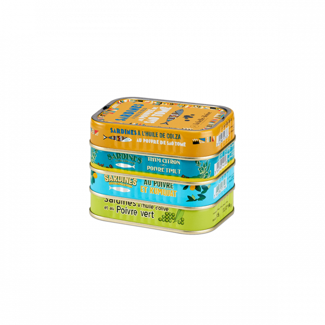 Sortiment Pfeffery Sardinen