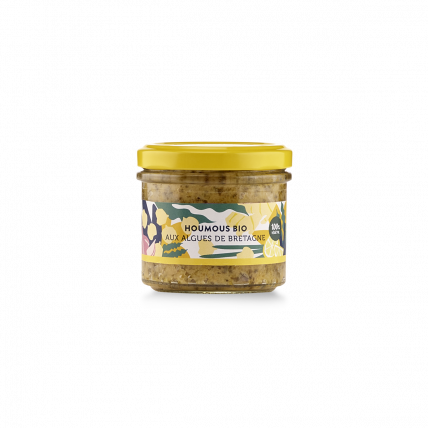 Houmous bio aux Algues de Bretagne