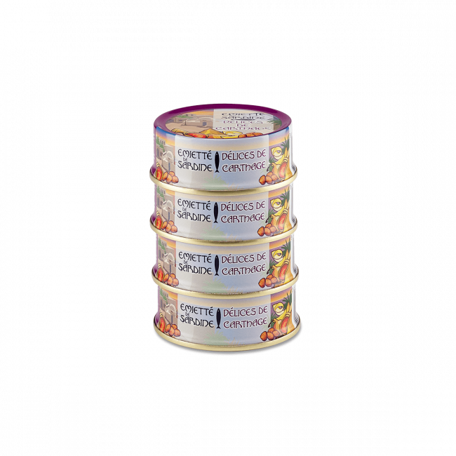 Émietté de Sardine Délices de Carthage