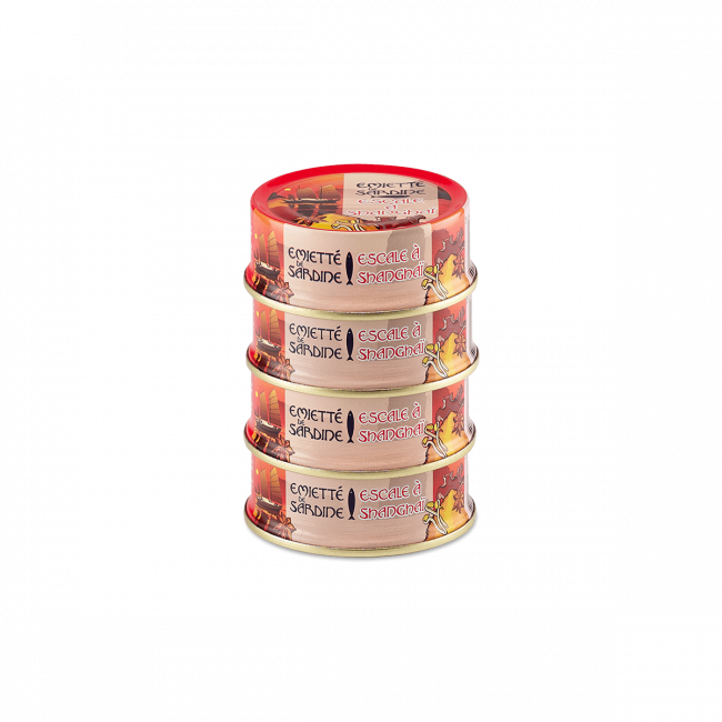 Flaked Sardine Shanghaï stopover