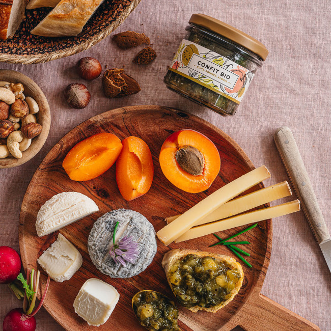 Confit bio Kiwis Pommes Algues