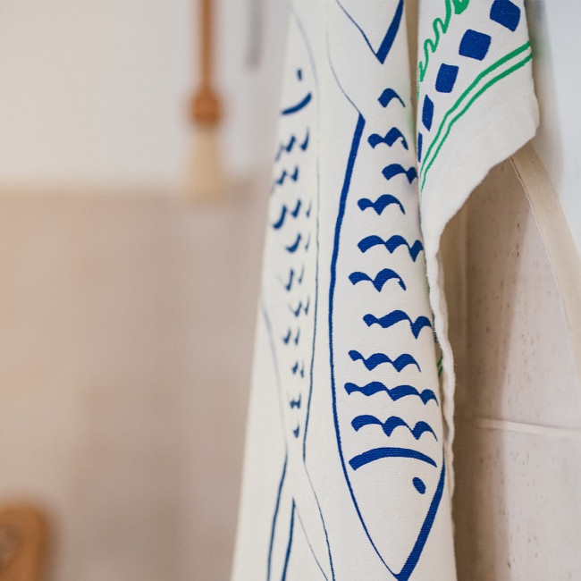 The Tea towel « Sardines Club »