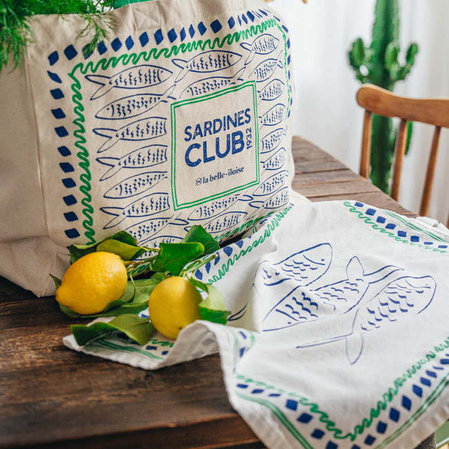 Das "Sardinesclub" -Tuch