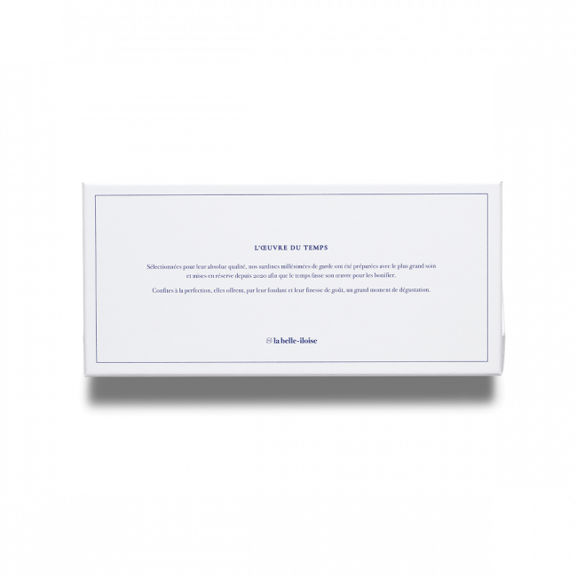 Coffret La Réserve - Sardines Millésime de garde 2020