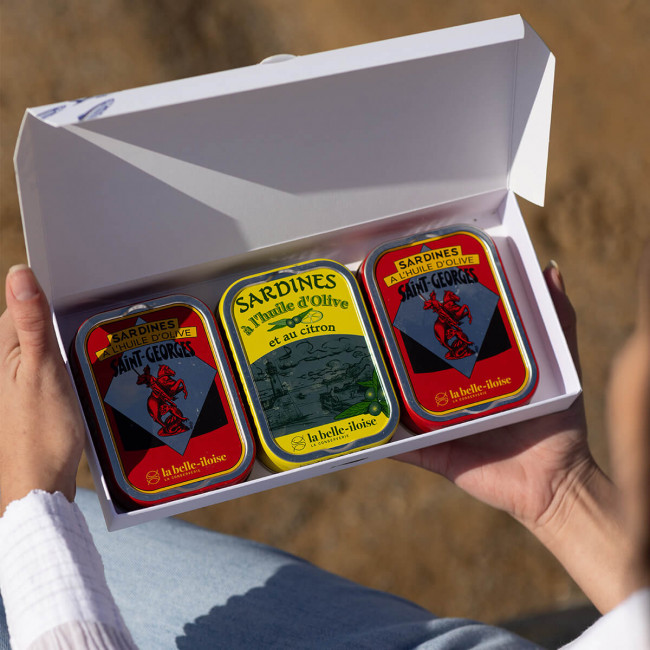 Coffret La Réserve - Sardines Millésime de garde 2020