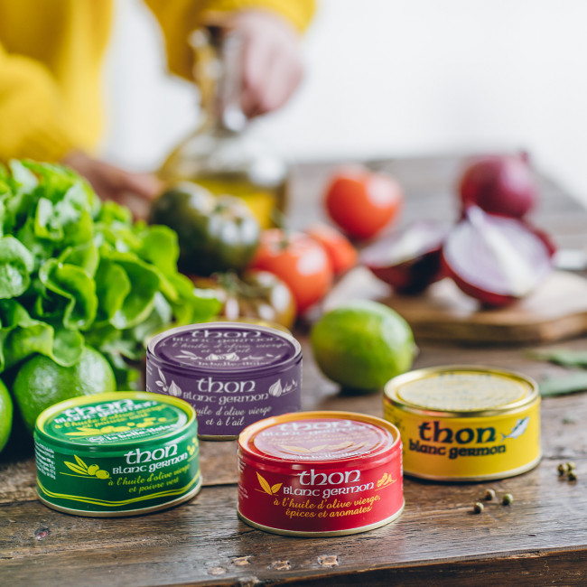 Assortiment de Thon blanc germon - 4 recettes