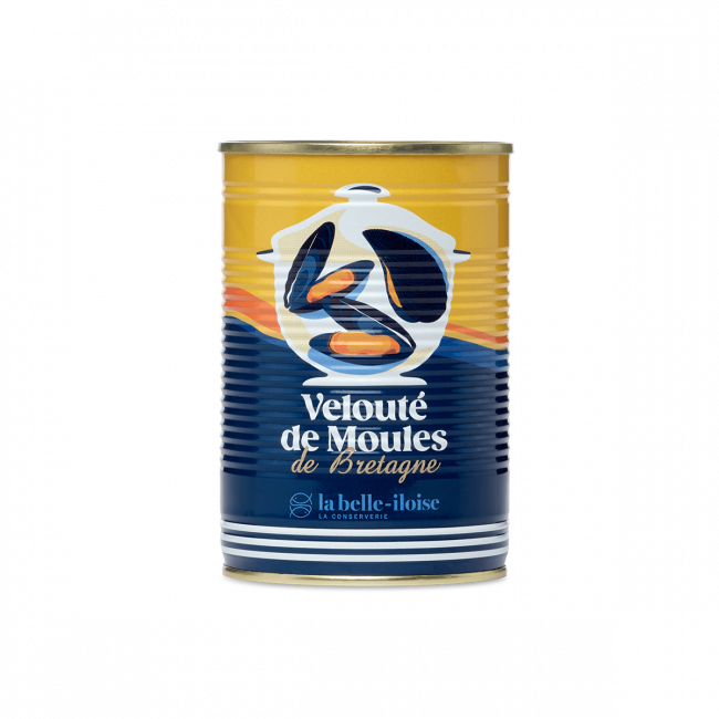 Samtige Muscheln der Bretagne