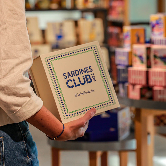 "Sardinesclub" Geschenkbox