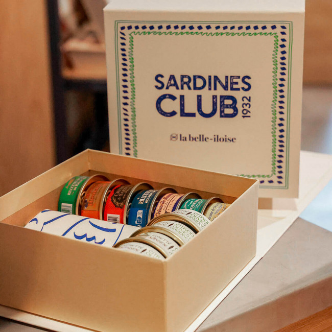 Boîte cadeau «Sardines Club»